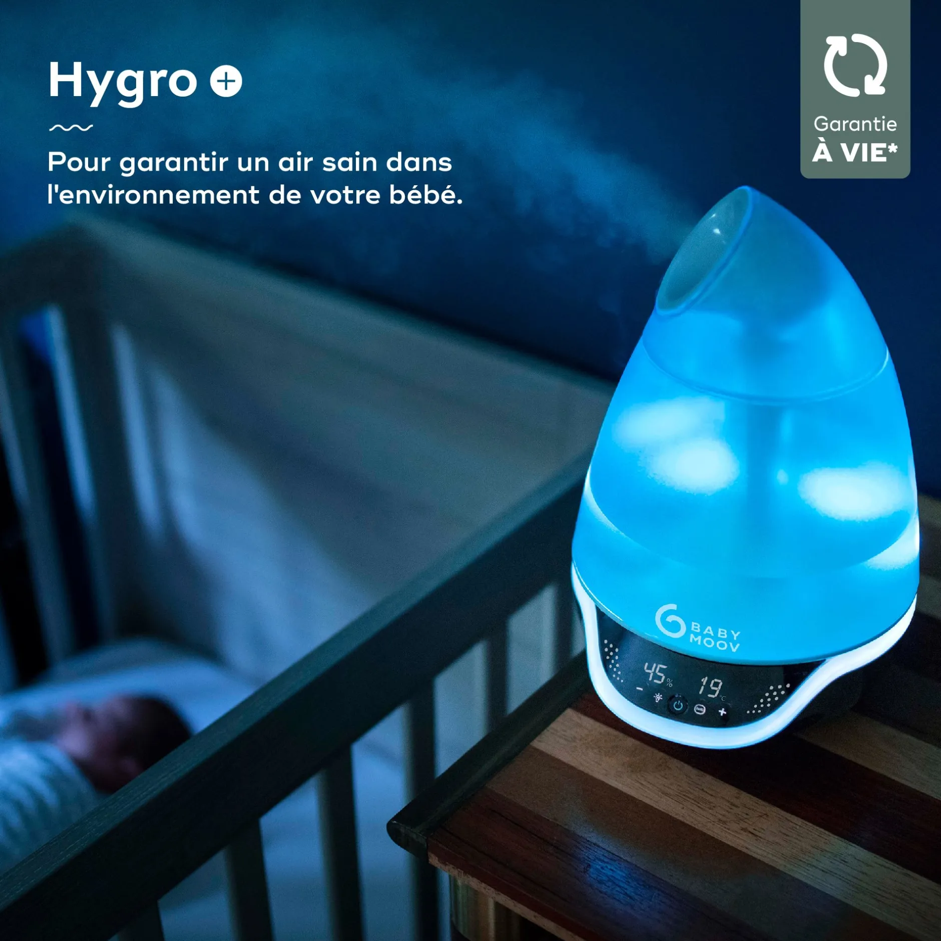 Humidificateurs Et Purificateurs*Babymoov Humidificateur à vapeur froide Hygro(+) de