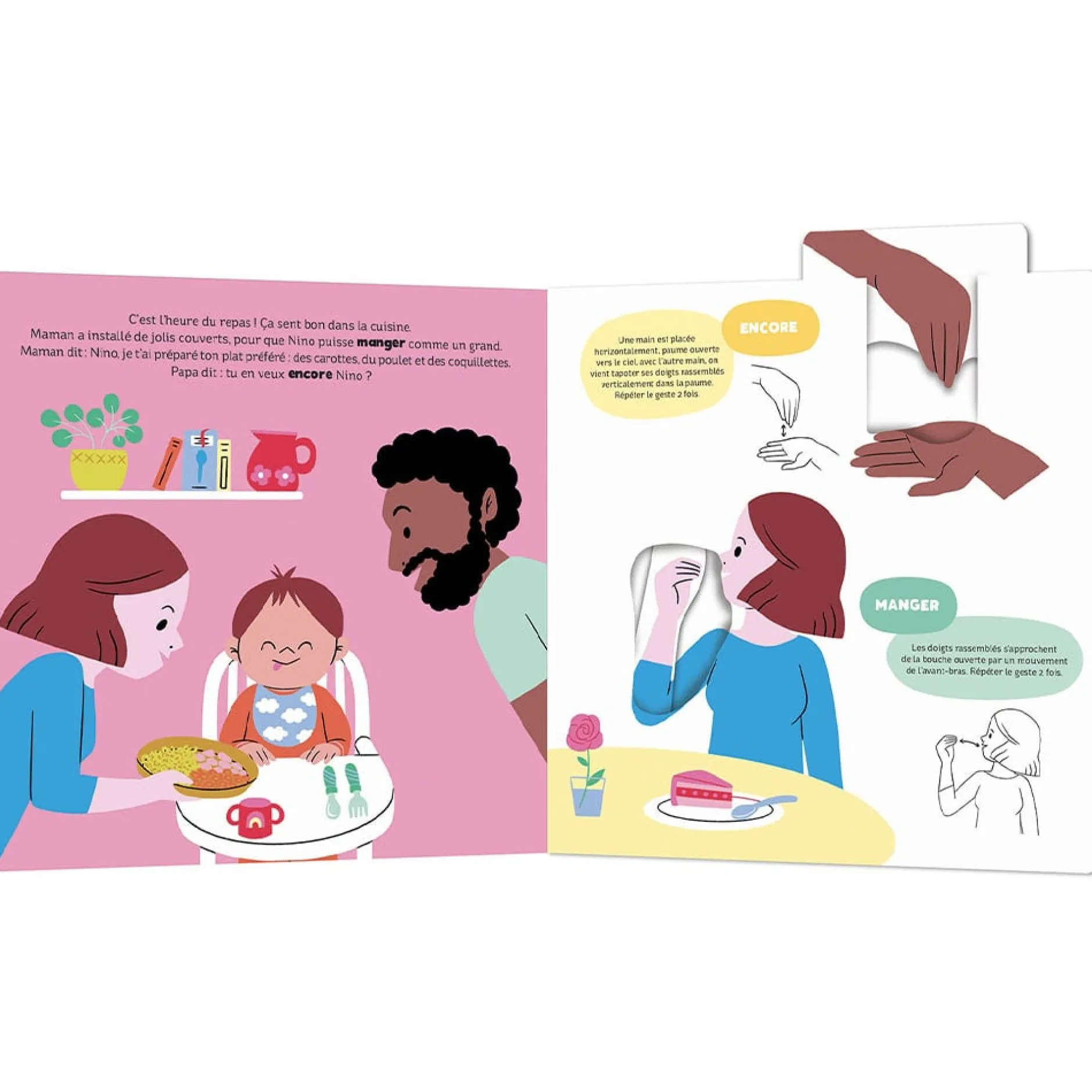 Livres*AUZOU Je signe avec bébé de