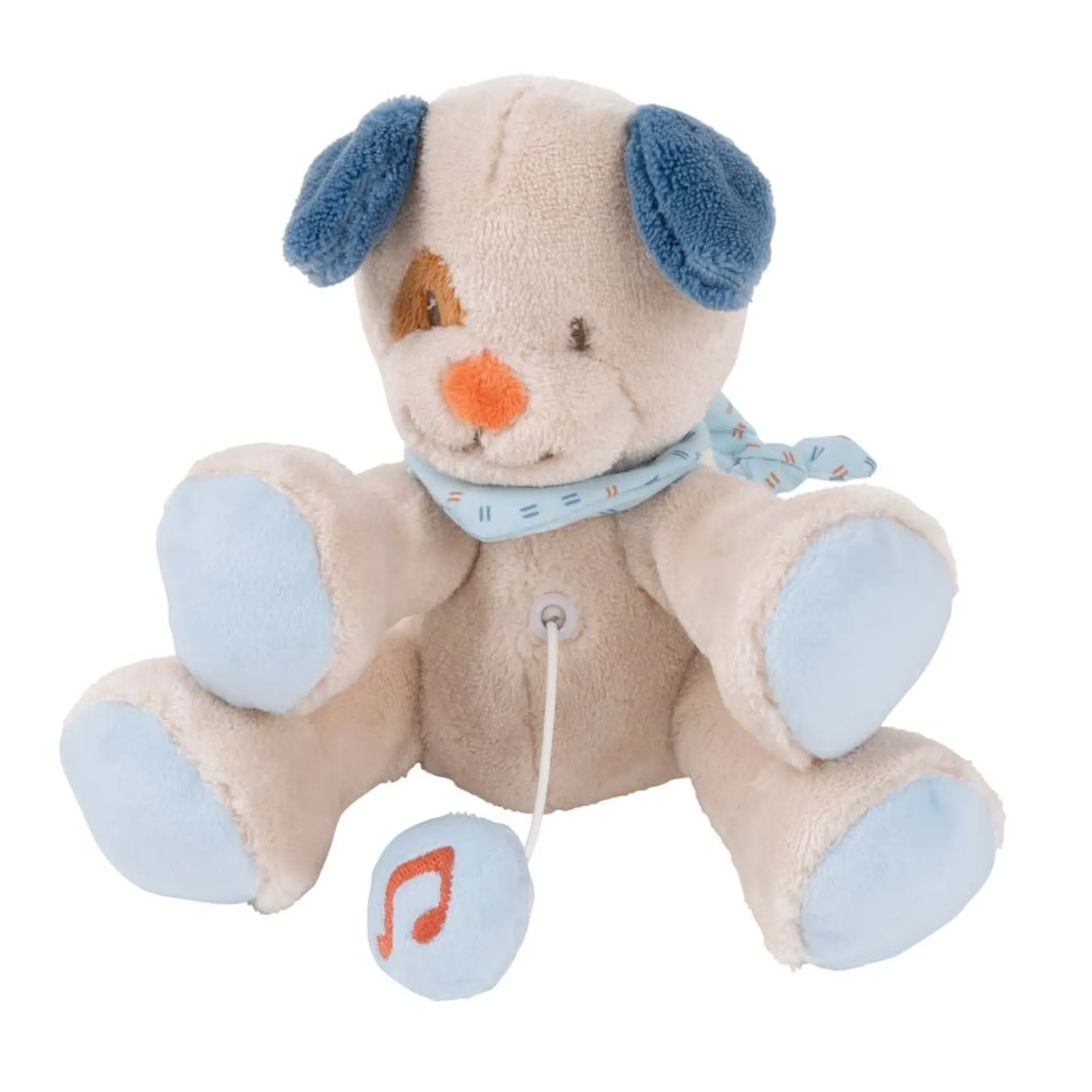 Peluches Musicales*Nattou Jim & Bob Mini musical de Jim le chien