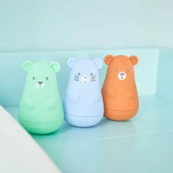 Jouets De Bain*Nattou Jouet de bain Silicone de Caramel/Bleu/Menthe