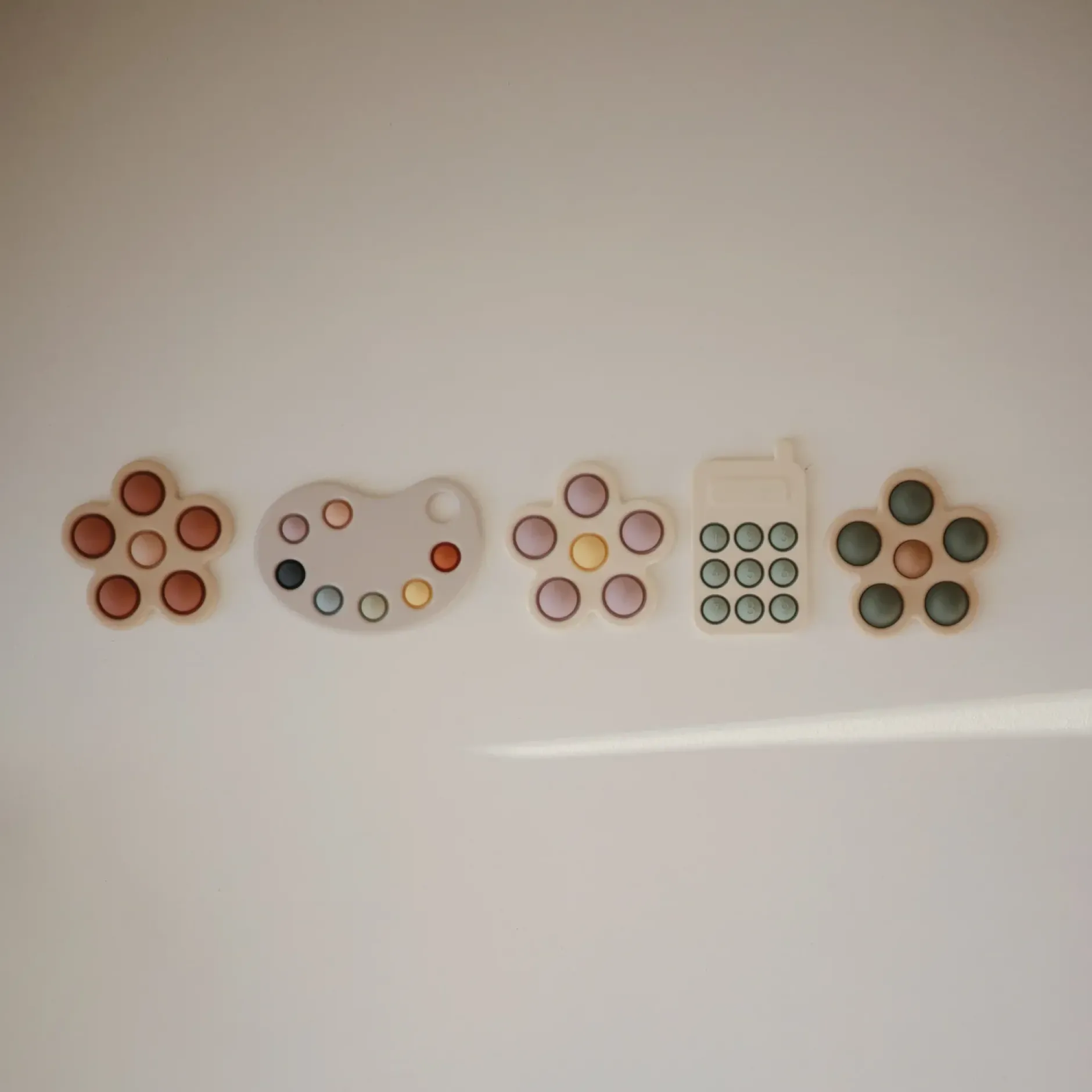 Jouets D'Activités*mushie Jouet Dentition Presse Téléphone de Rose