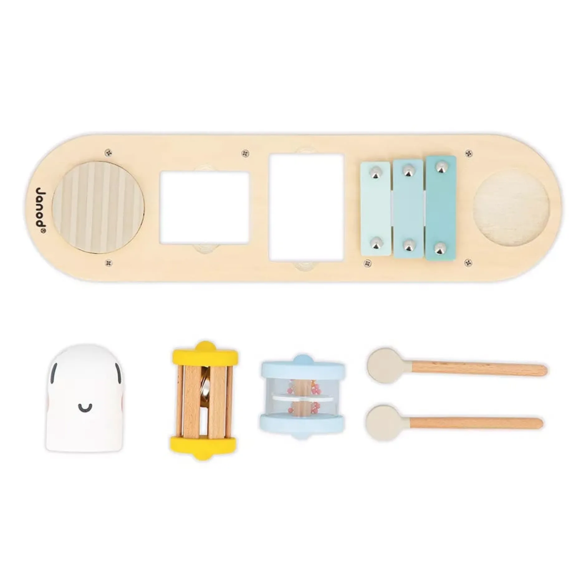 Instruments De Musique*Janod Jouet d'éveil sonore de Chenille Sweet Cocoon