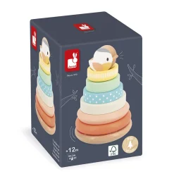 Jouets En Bois|Jeux De Formes*Janod Jouet empilable Nid Pure Bois de