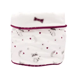 Trousses De Toilette*Trois Kilos Sept Kipic & Olga beauty case de Blanc