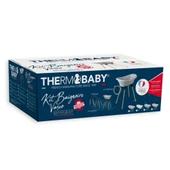 Baignoires*Thermobaby Kit de baignoire Vasco de Blanc muguet