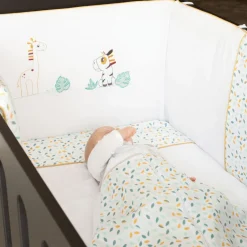 Tours De Lit*Trois Kilos Sept Kolala et sa tribu Tour de lit de Feuilles