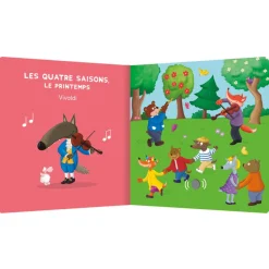 Livres*AUZOU La musique classique avec P'tit Loup de