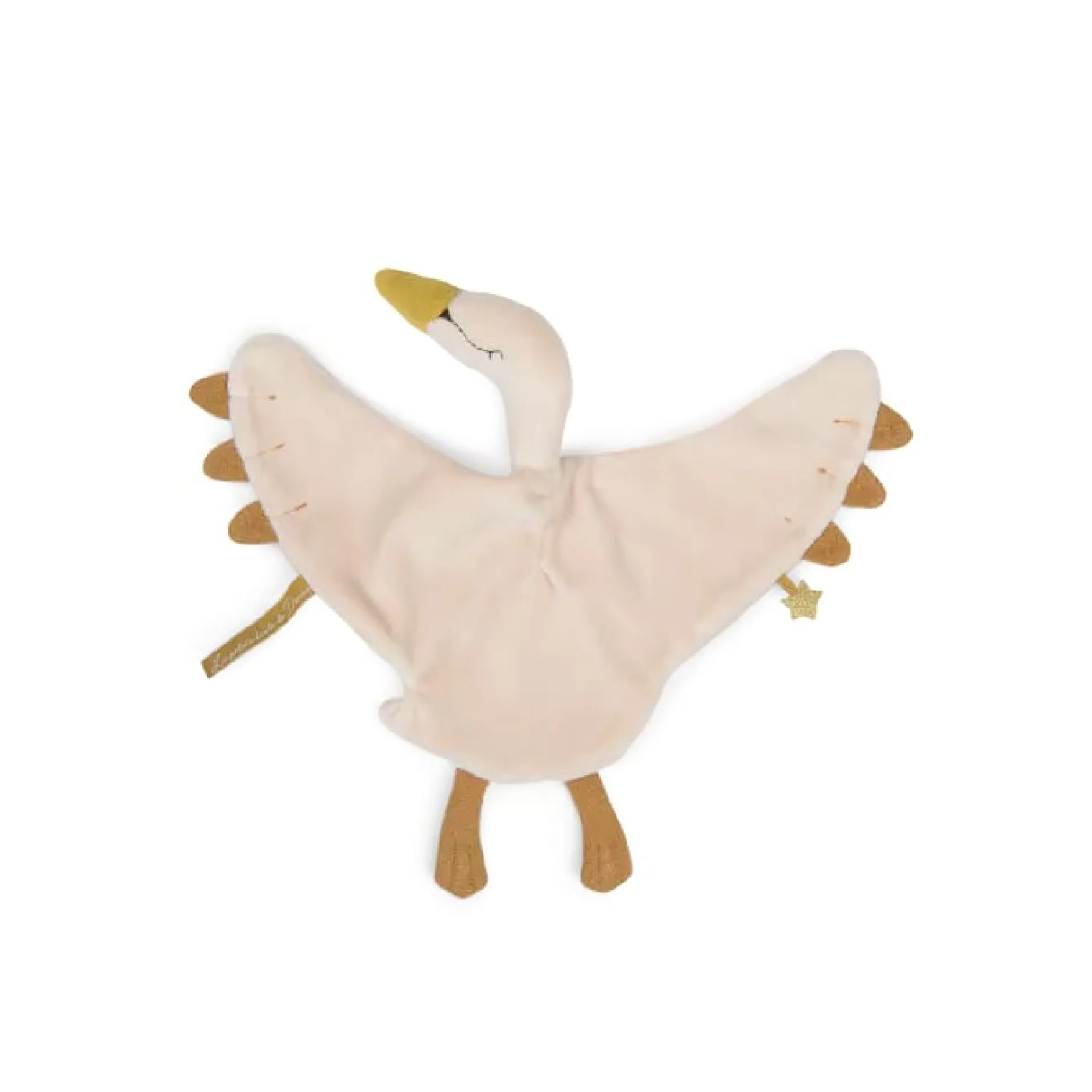 Doudous*Moulin Roty La Petite École de Danse Doudou Cygne Or de