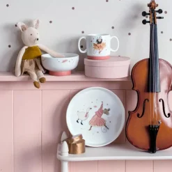 Coffrets*Moulin Roty La Petite École de Danse Set Vaisselle de Rose