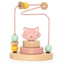 Jouets En Bois|Autres Jouets D'Éveil*Trixie Labyrinthe à perles en bois de Mrs. Chat