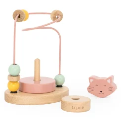 Jouets En Bois|Autres Jouets D'Éveil*Trixie Labyrinthe à perles en bois de Mrs. Chat