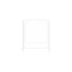 Lits 70X140 Évolutifs*Théo Lafayette Lit 70 x 140 cm de Neige