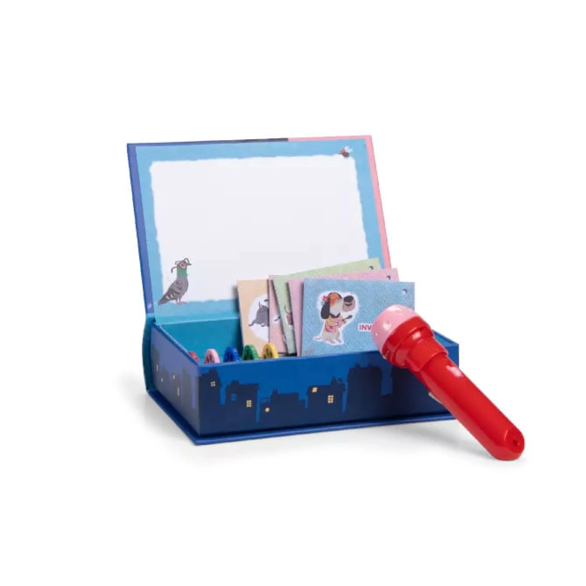 Livres*Moulin Roty Lampe à histoires Chien Pourri de