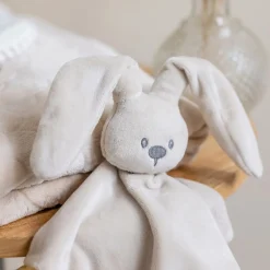 Doudous*Nattou Lapidou doudou lapin à motifs - Glow in the dark de Sable