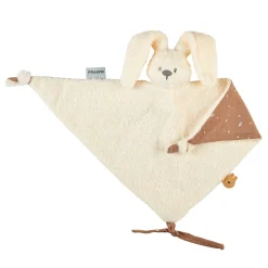 Doudous*Nattou Lapidou grand doudou lapin - Glow in the dark 65 cm de Teddy vanille