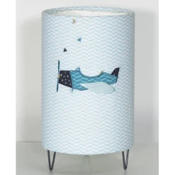 Lampes*Sauthon Baby's Sweet Home Lazare luminaire de Bleu/Gris