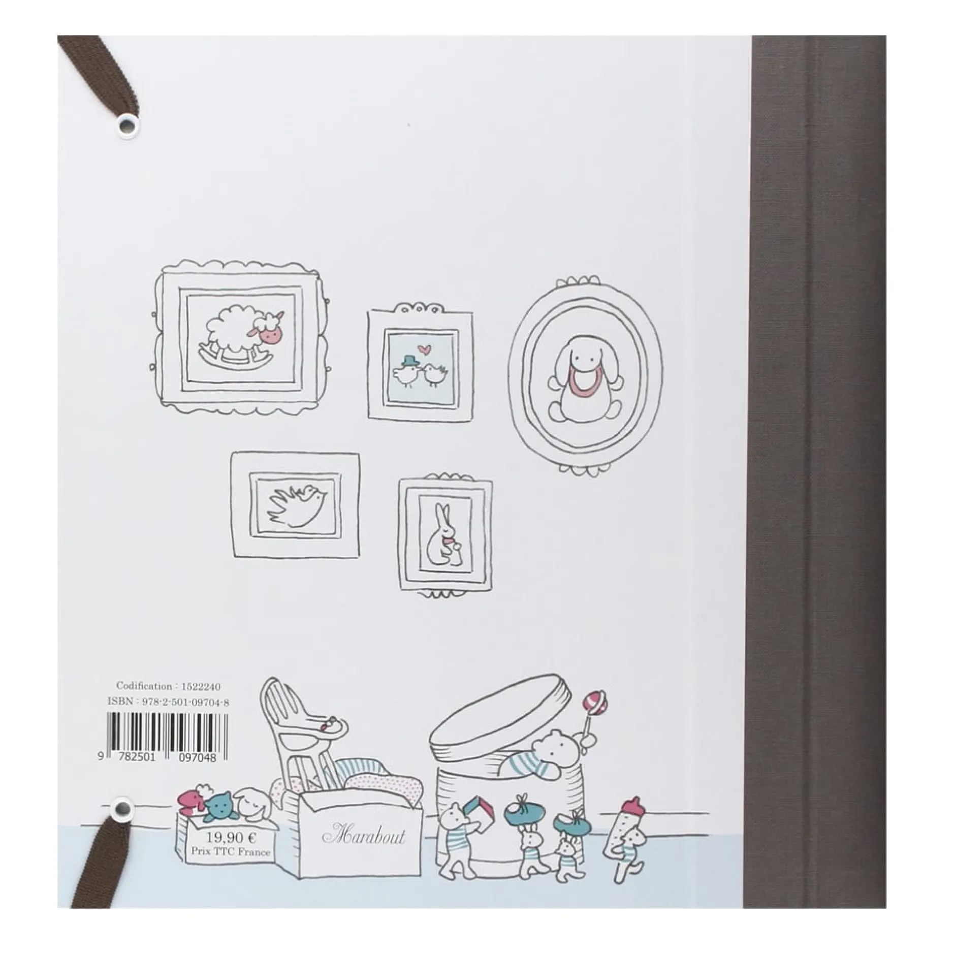 Albums*Marabout Le journal de mon bébé de