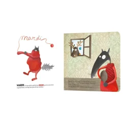 Livres*AUZOU Le Loup qui voulait changer de couleur de Toucher