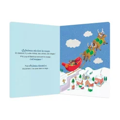 Livres*AUZOU Le merveilleux Noël de P'tit Loup de