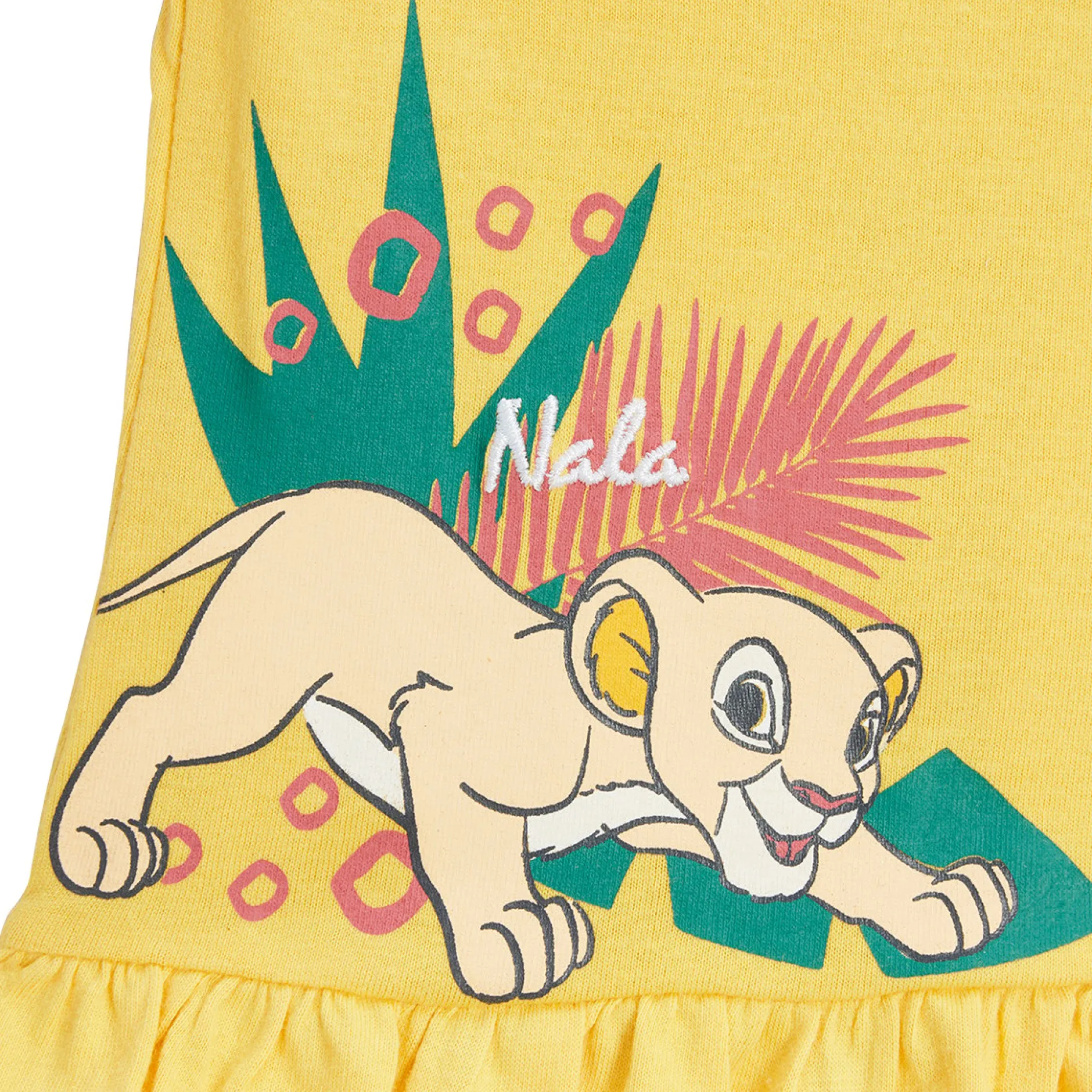 Pantalons, Shorts, Leggings|T-Shirts, Blouses, Chemises*Disney Baby Le Roi Lion Ensemble de Jaune et rose