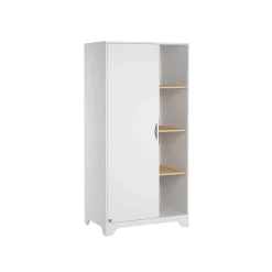 Armoires 1 Porte*Vox Leaf Armoire porte + étagères de Blanc