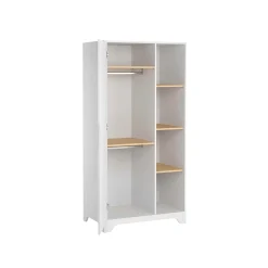 Armoires 1 Porte*Vox Leaf Armoire porte + étagères de Blanc