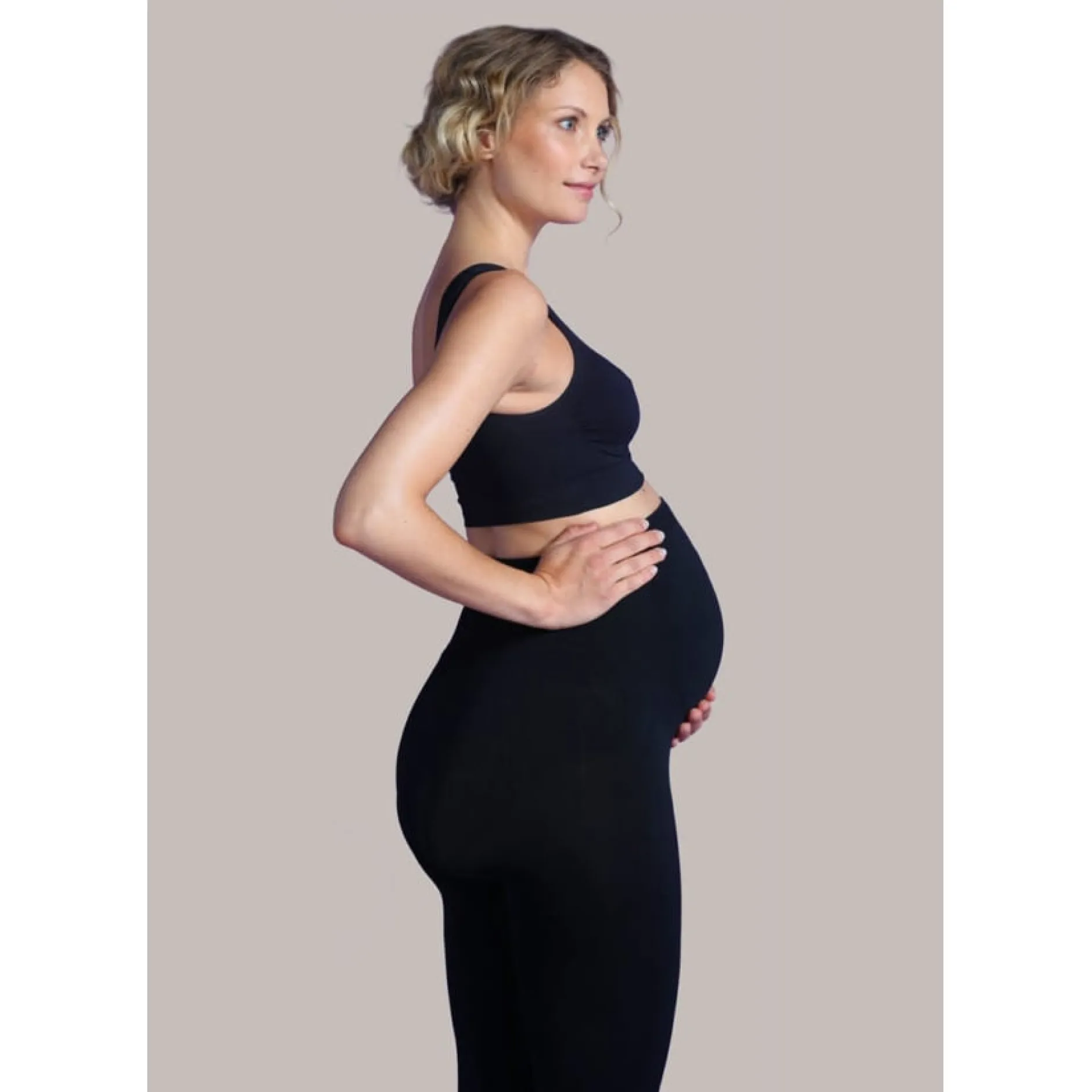 Lingerie|Vêtements*Carriwell Legging de Grossesse soutien & confort 3/4 de Noir