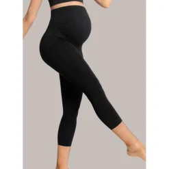 Lingerie|Vêtements*Carriwell Legging de Grossesse soutien & confort 3/4 de Noir