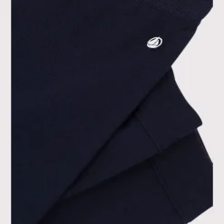 Pantalons, Shorts|Pantalons, Shorts, Leggings*Petit Bateau Legging en coton uni de Bleu Smoking