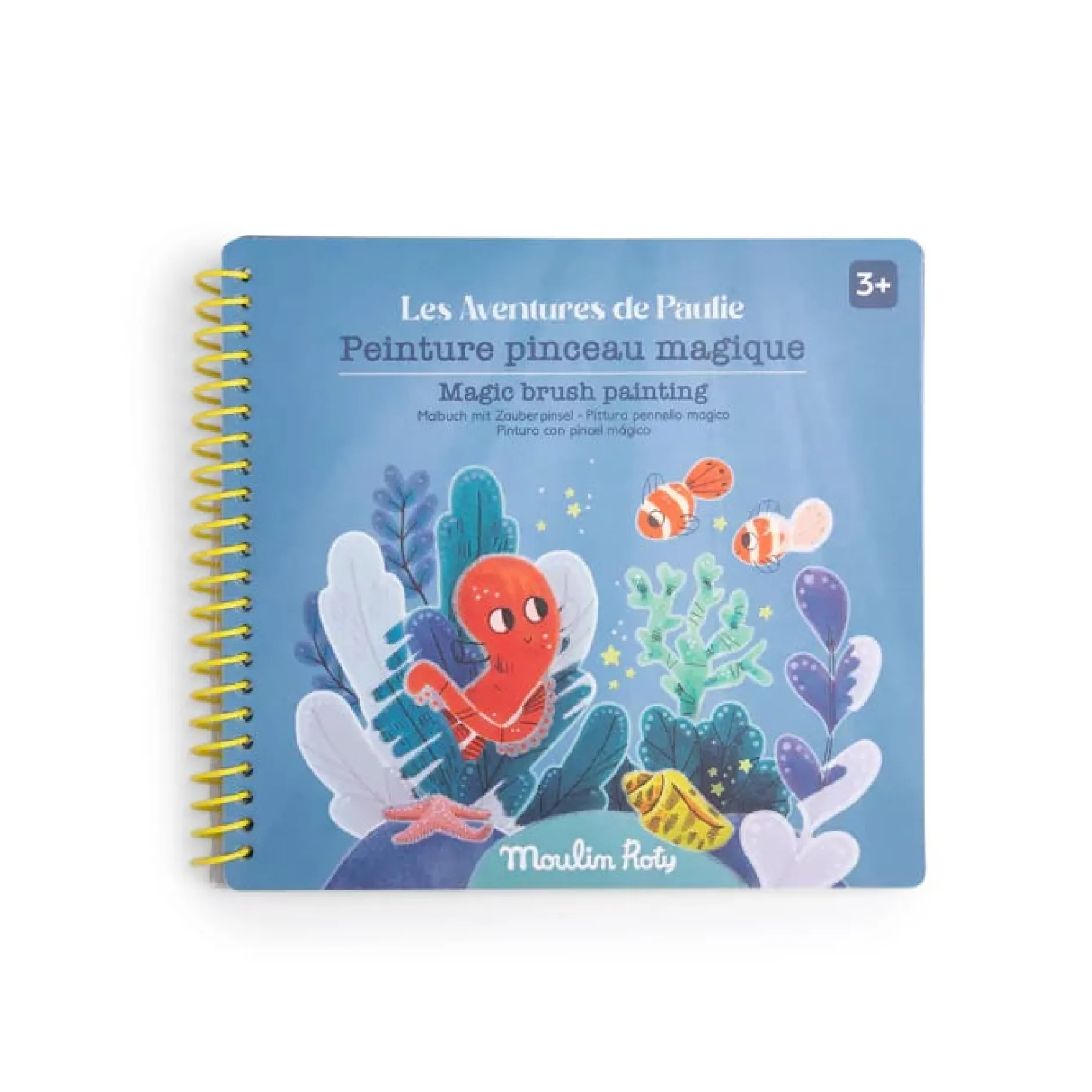 Livres|Jouets D'Activités*Moulin Roty Les Aventures de Paulie Livre avec Pinceau Magique de