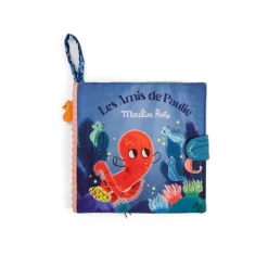 Livres*Moulin Roty Les Aventures de Paulie Livre tissu d'activités de