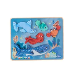 Puzzle*Moulin Roty Les Aventures de Paulie Puzzle Sensoriel de