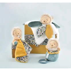 Doudous*Doudou et Compagnie Les Boh'aime Doudou avec pantin de Lion