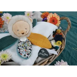 Doudous*Doudou et Compagnie Les Boh'aime Doudou pétales de Lion