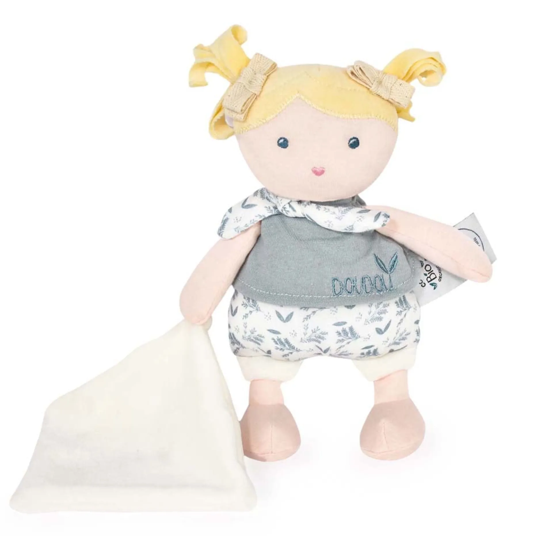 Poupées Et Figurines*Jolijou Les joliflores Poupée de chiffon avec Doudou 22 cm de Bleuette