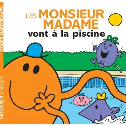 Livres*Hachette Jeunesse Les Monsieur-Madame de Vont à la piscine