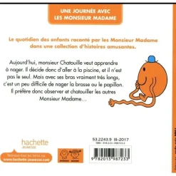 Livres*Hachette Jeunesse Les Monsieur-Madame de Vont à la piscine
