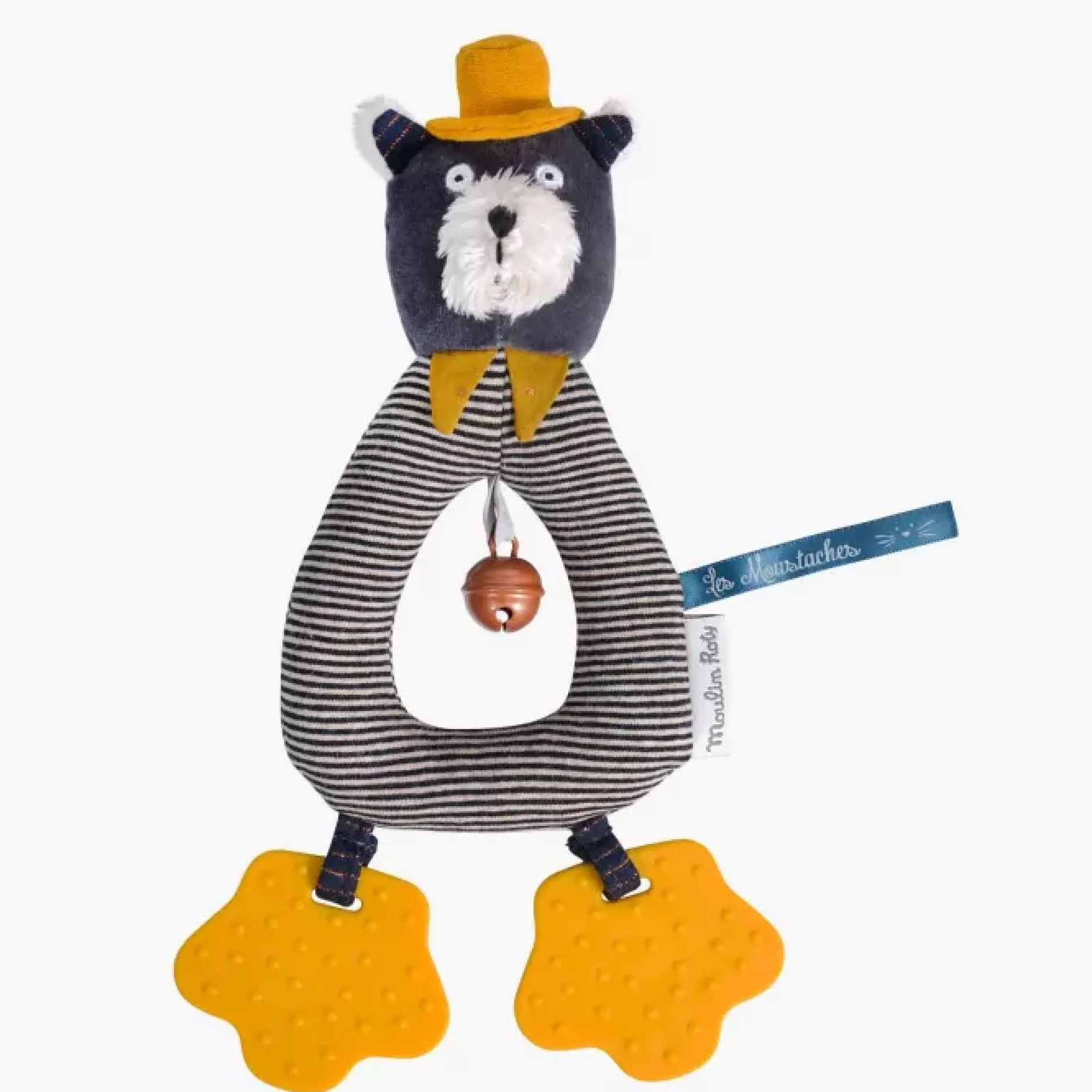 Livres|Anneaux De Dentition*Moulin Roty Les Moustaches Anneau-hochet de Alphonse le chat