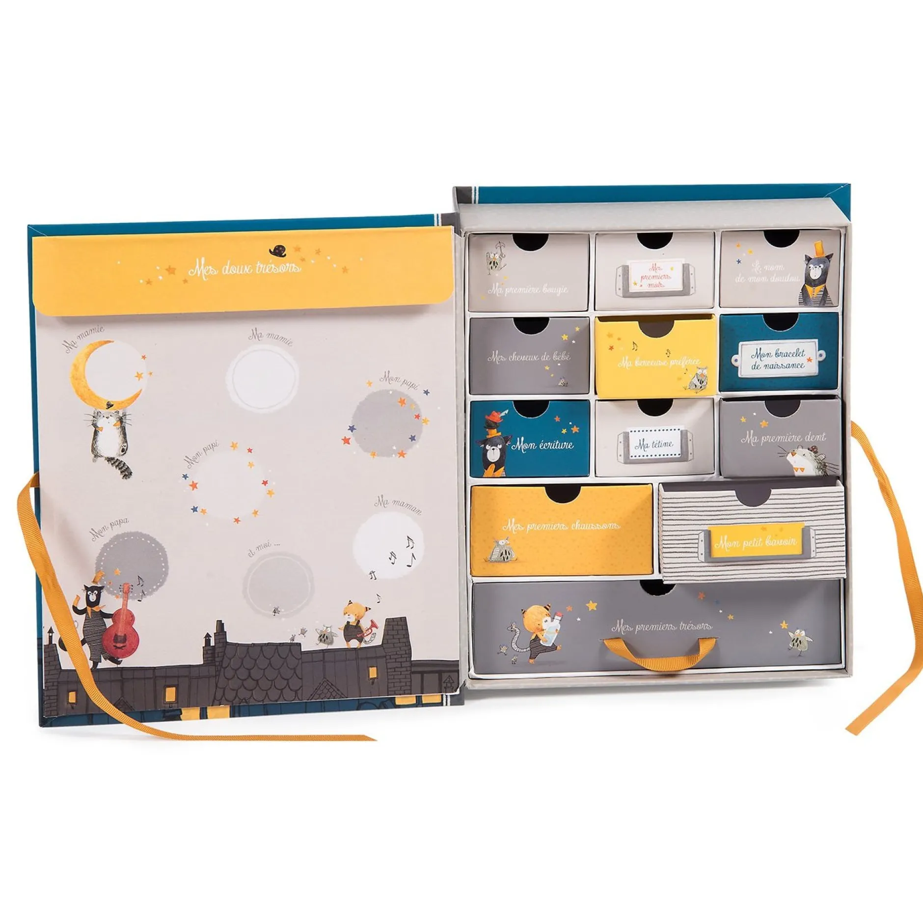 Coffrets De Naissance*Moulin Roty Les Moustaches coffret de naissance de
