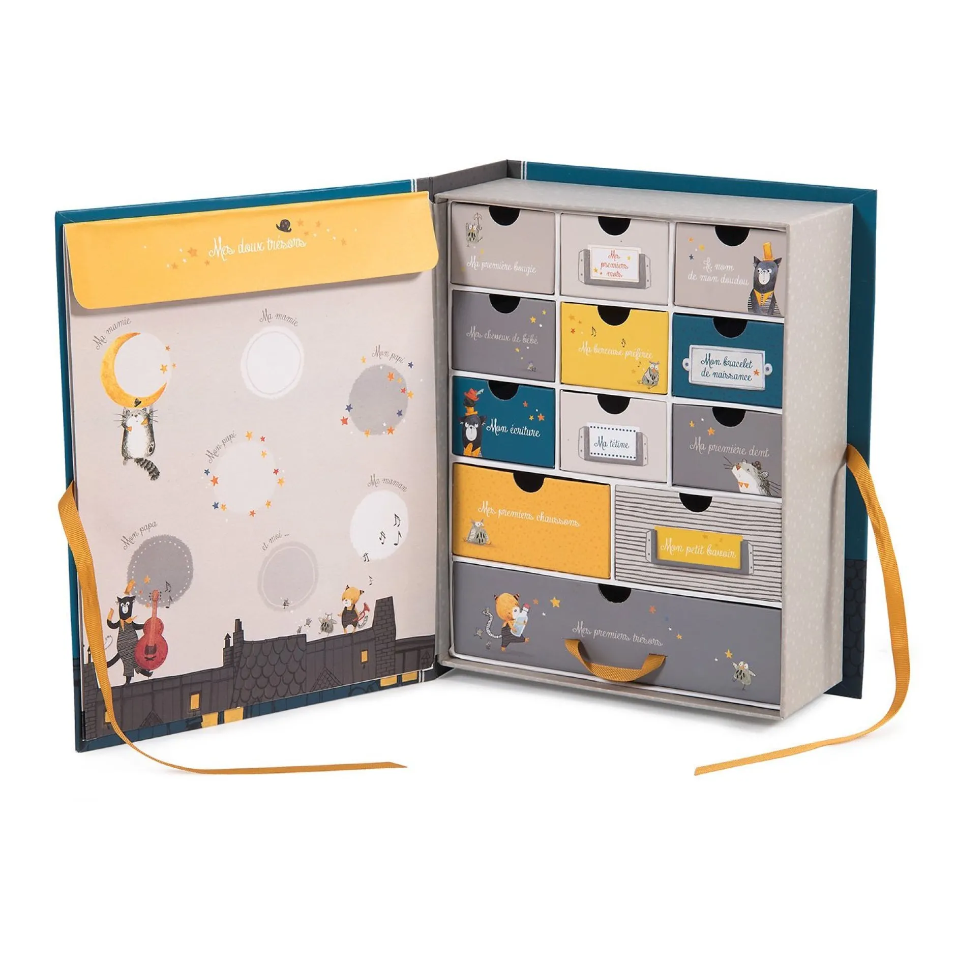 Coffrets De Naissance*Moulin Roty Les Moustaches coffret de naissance de