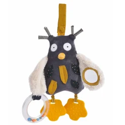 Peluches À Accrocher|Jouets D'Activités*Moulin Roty Les Moustaches Hibou d'activités de