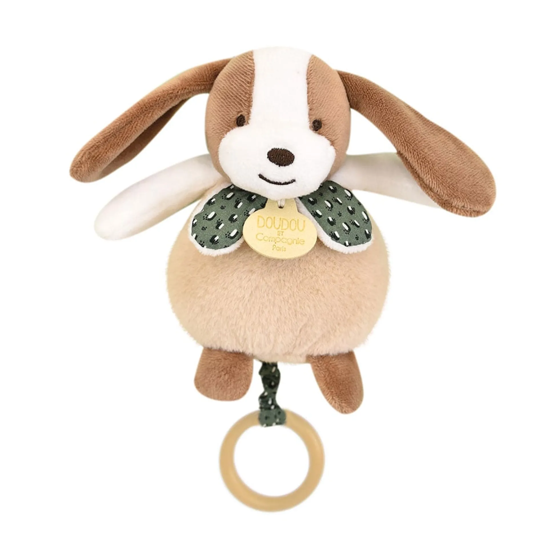 Peluches Musicales*Doudou et Compagnie Les rikikis pantins Peluche musical avec anneau de Aléatoire