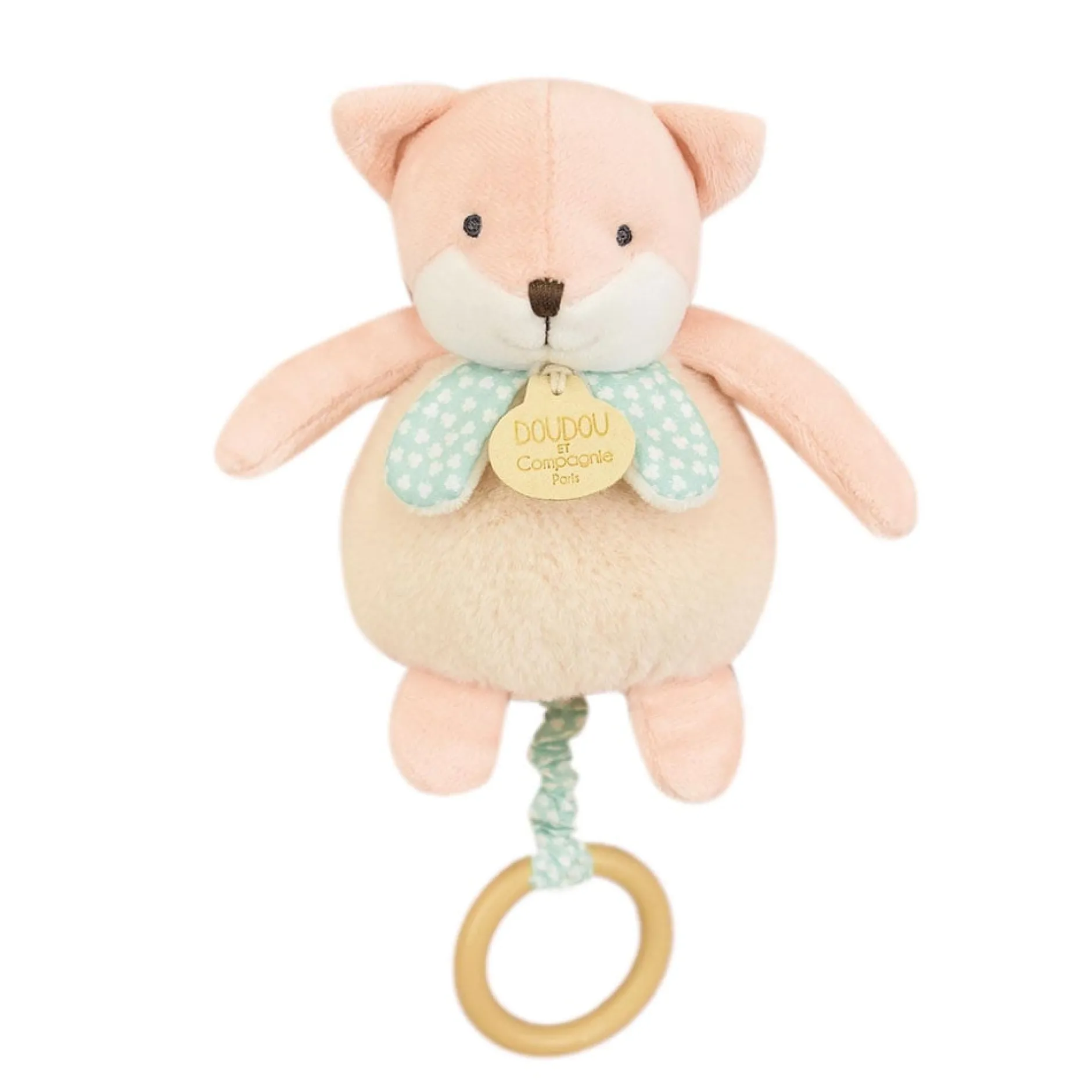 Peluches Musicales*Doudou et Compagnie Les rikikis pantins Peluche musical avec anneau de Aléatoire