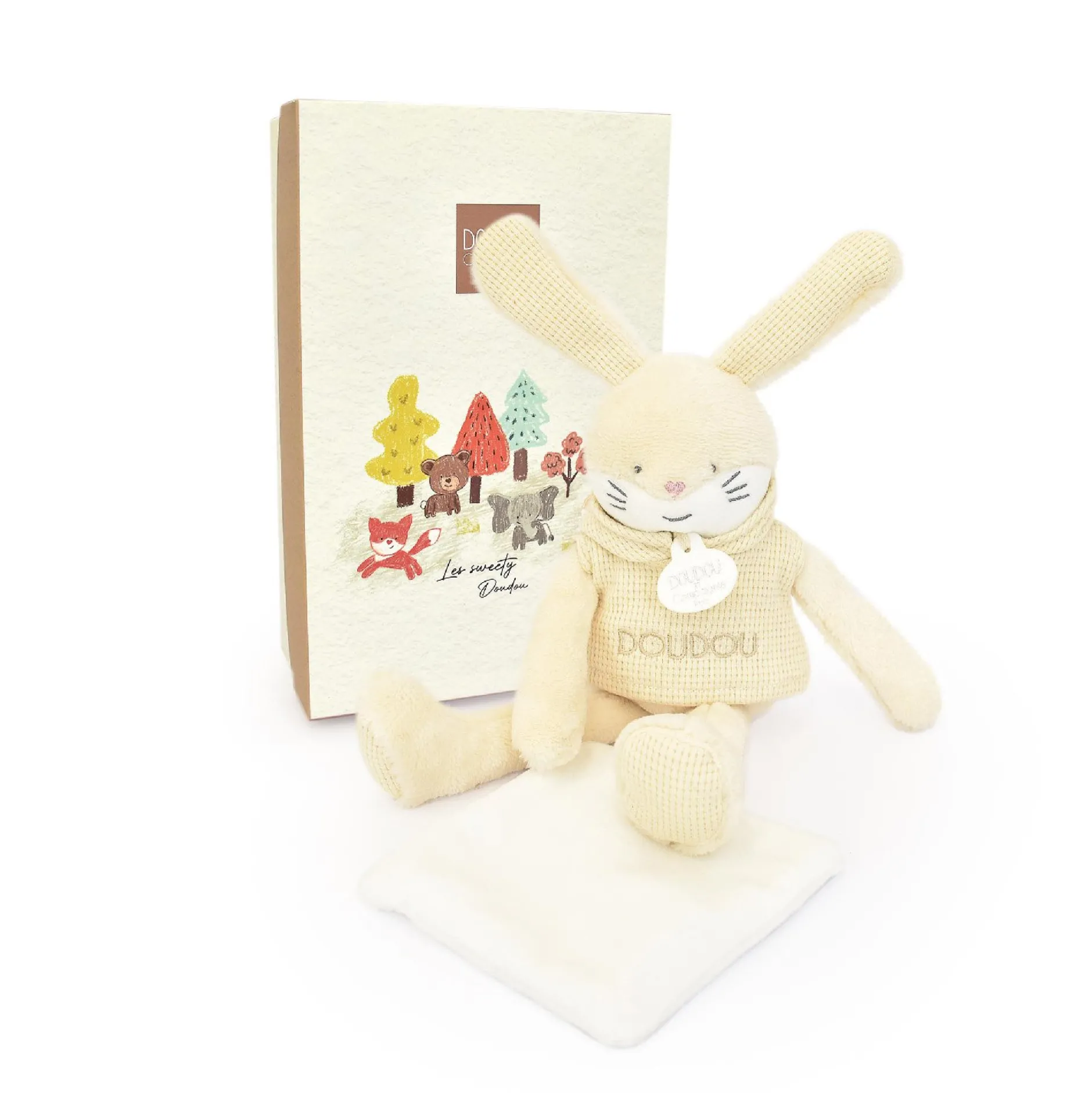 Doudous*Doudou et Compagnie Les Sweety Doudou 25 cm de Lapin