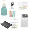 Matelas À Langer|Tours De Lit* L'essentiel de la chambre : Lit + Matelas + Gigoteuse + Tour de lit et bien d'autres ! de Petit à petit