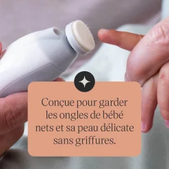 Manucure*Tommee Tippee Lime à Ongles Électrique de
