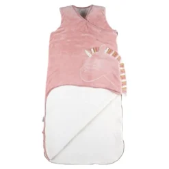 Gigoteuses & Nids D'Ange*Noukies Lina & Joy Gigoteuse Veloudoux 6-36 mois de Rose