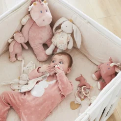 Peluches Musicales*Noukies Lina & Joy Peluche Mini-musicale Veloudoux de Rose