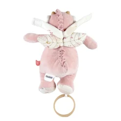 Peluches Musicales*Noukies Lina & Joy Peluche Mini-musicale Veloudoux de Rose