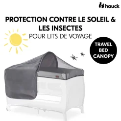 Tout Pour Vos Trajets|Lits Parapluies*Hauck Lit parapluie Play N Relax Center + Moustiquaire et pare-soleil 60 x 120 cm de Vert